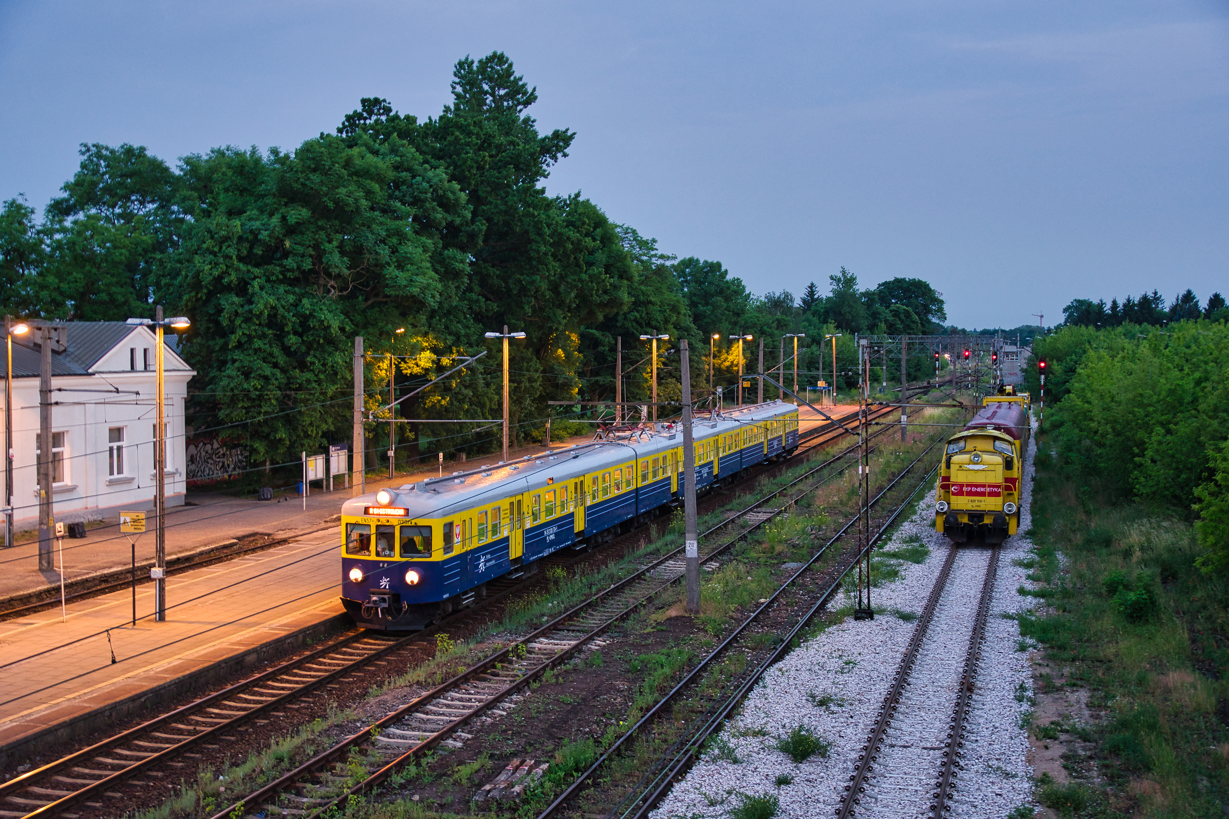 Letni wieczór w Wyszkowie