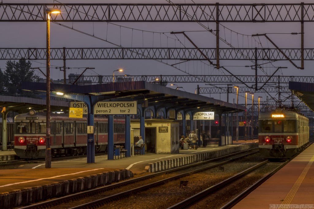 Poranek na ostrowskim dworcu
