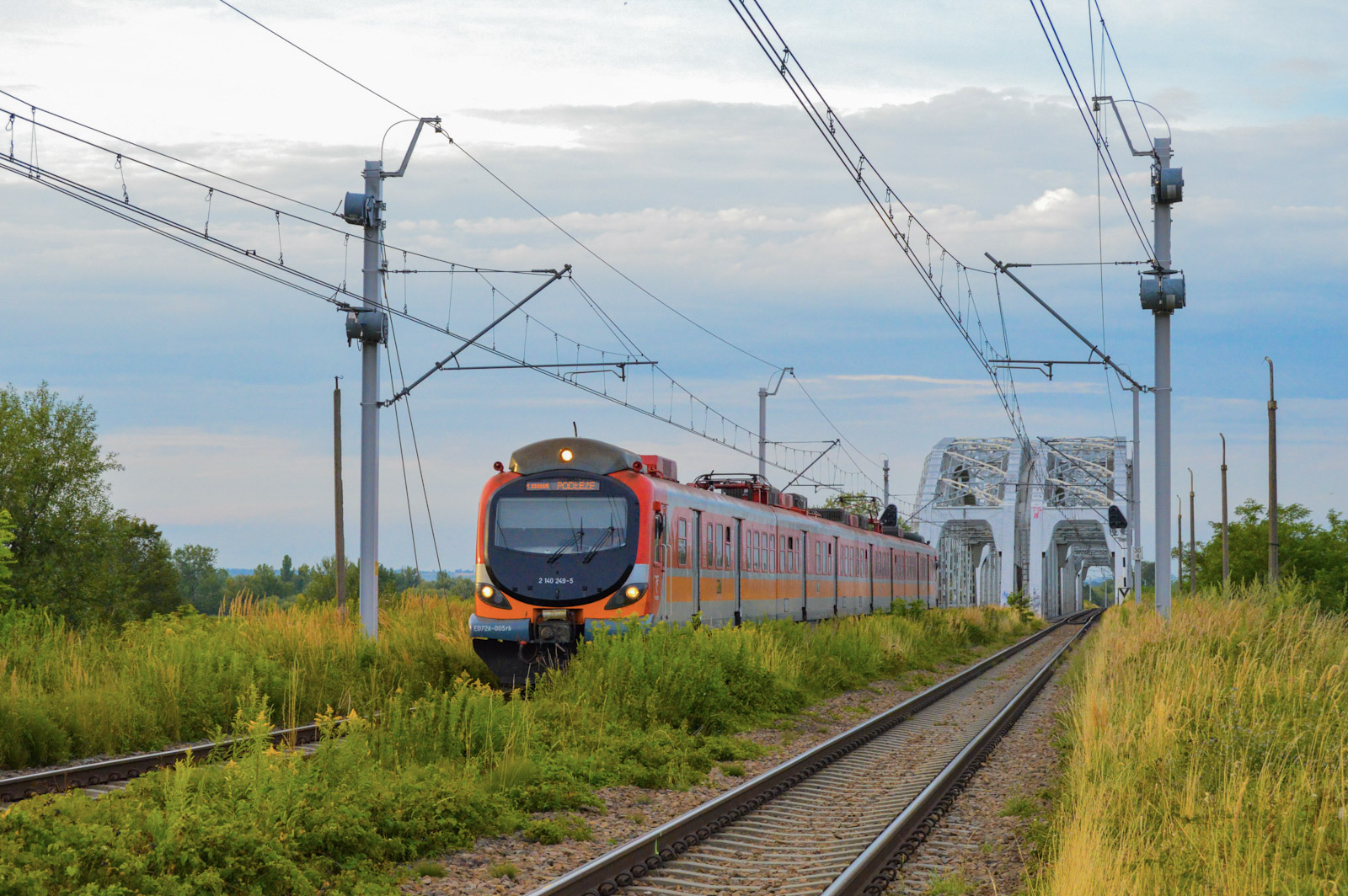 Edyta na krakowskiej obwodnicy