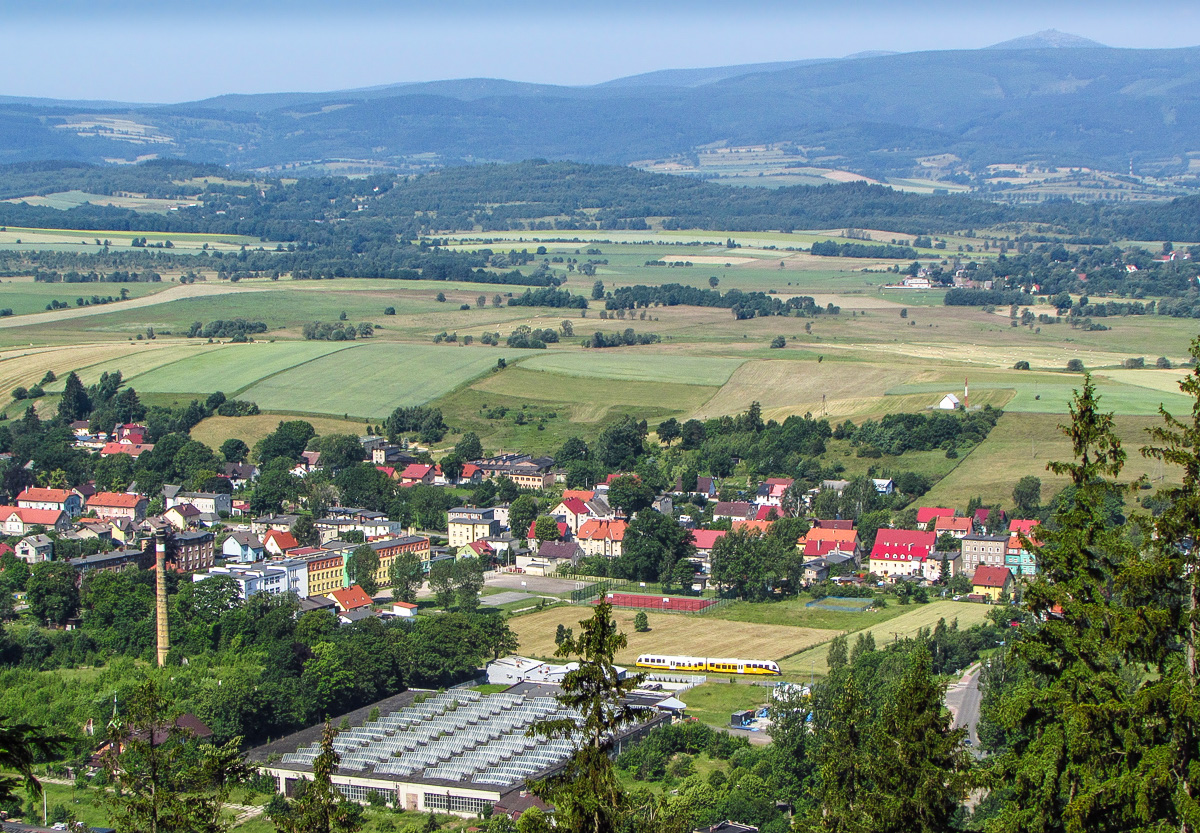 Z widokiem na Karkonosze