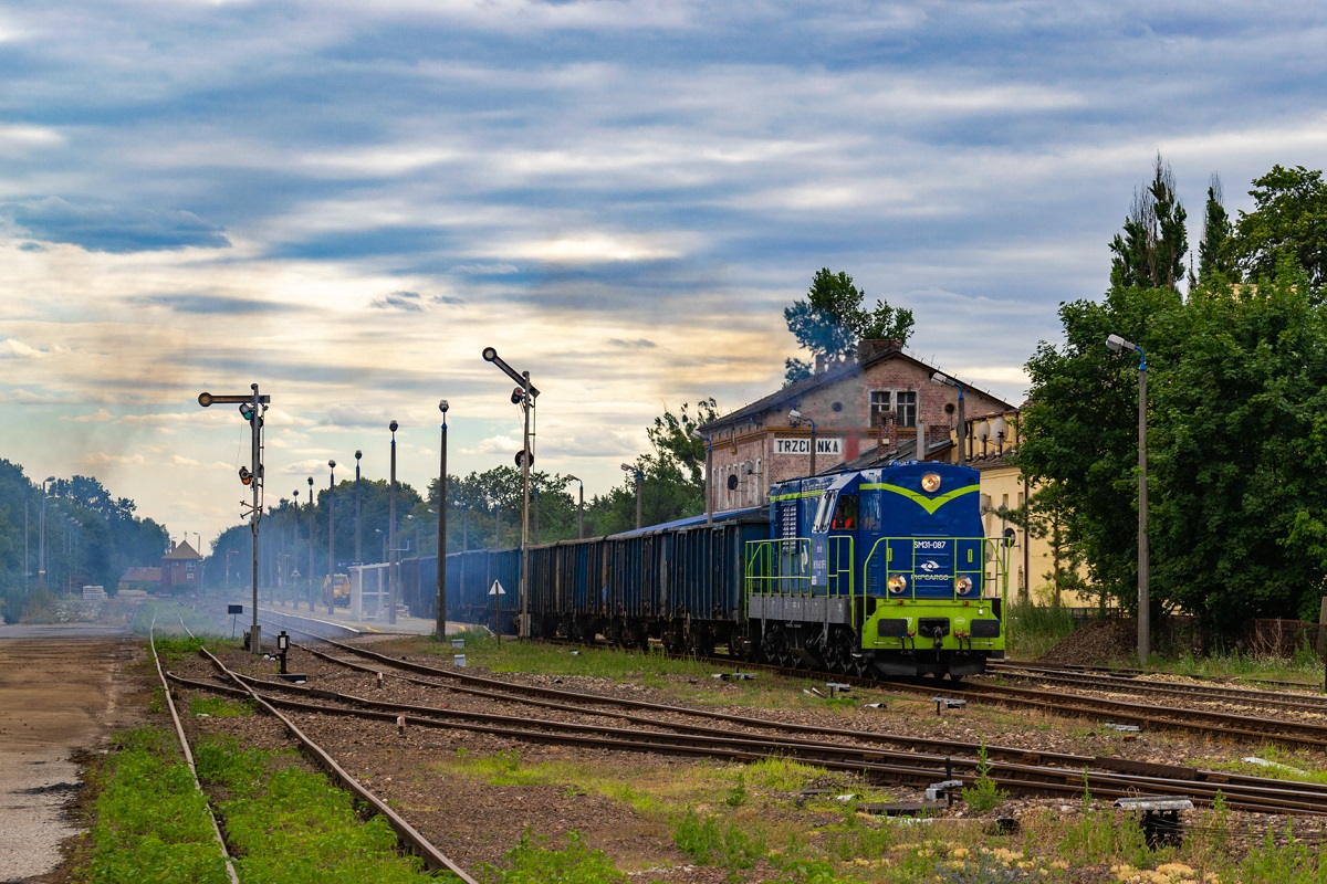 Żwawy wyjazd z Trzcianki