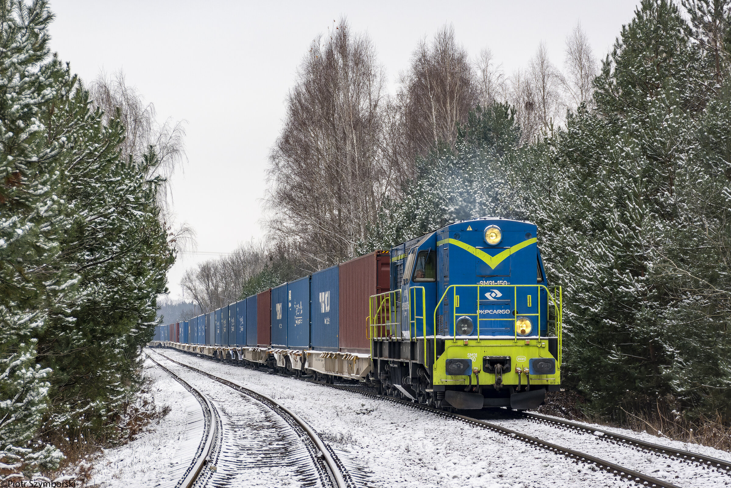 Pierwszy śnieg tej jesieni...