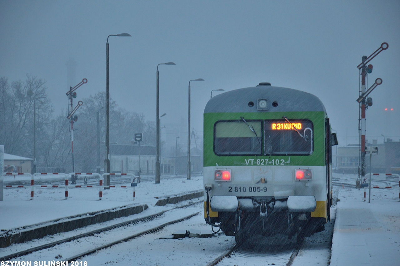 Krótki atak zimy w Sierpcu