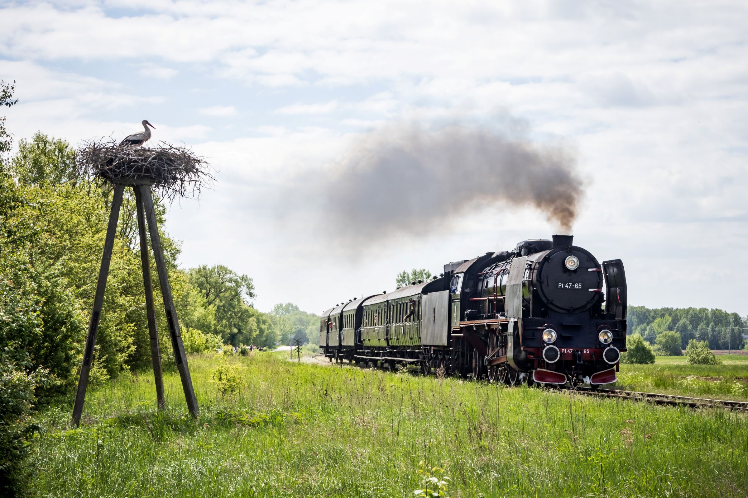 PT47-65 z retro z Tłuszcza do Ostrołęki