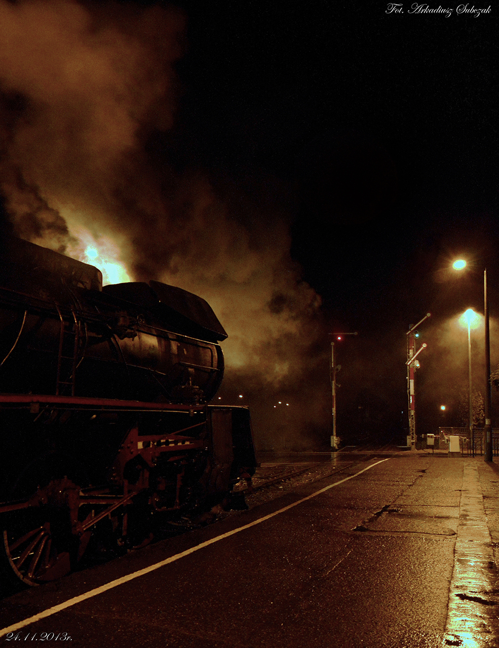 Deszczowy sobotni wieczór.