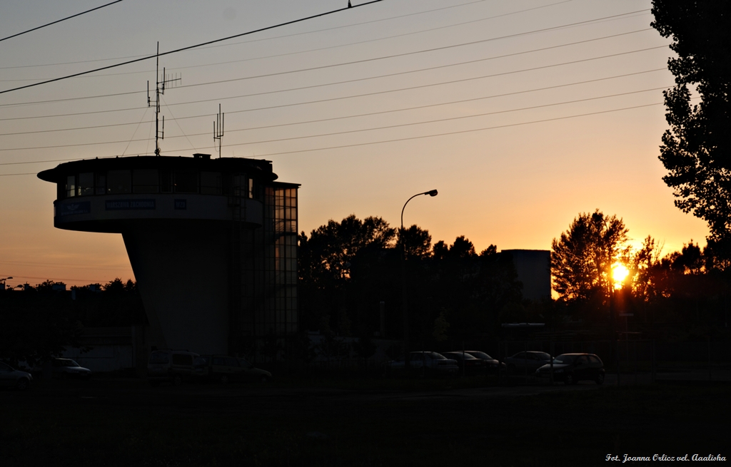 Zachód słońca...