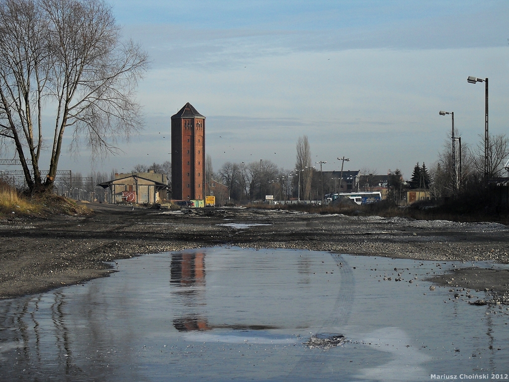 Sieradzka kolejowa wieża ciśnień...