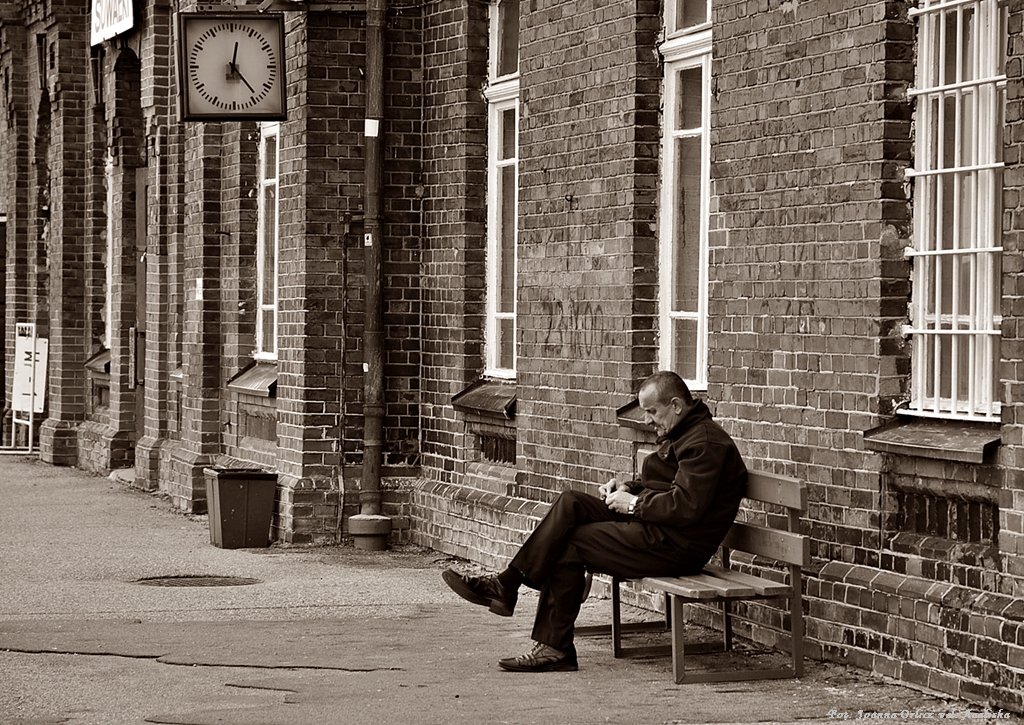 Czekając na kolejną służbę...