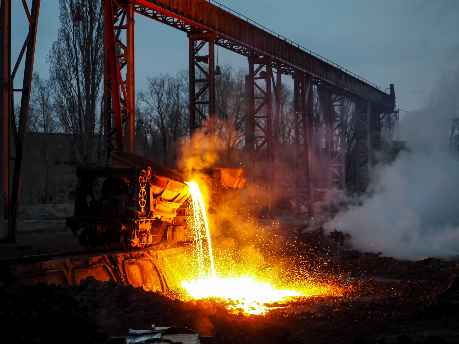 Opróżnienie kadziowozów