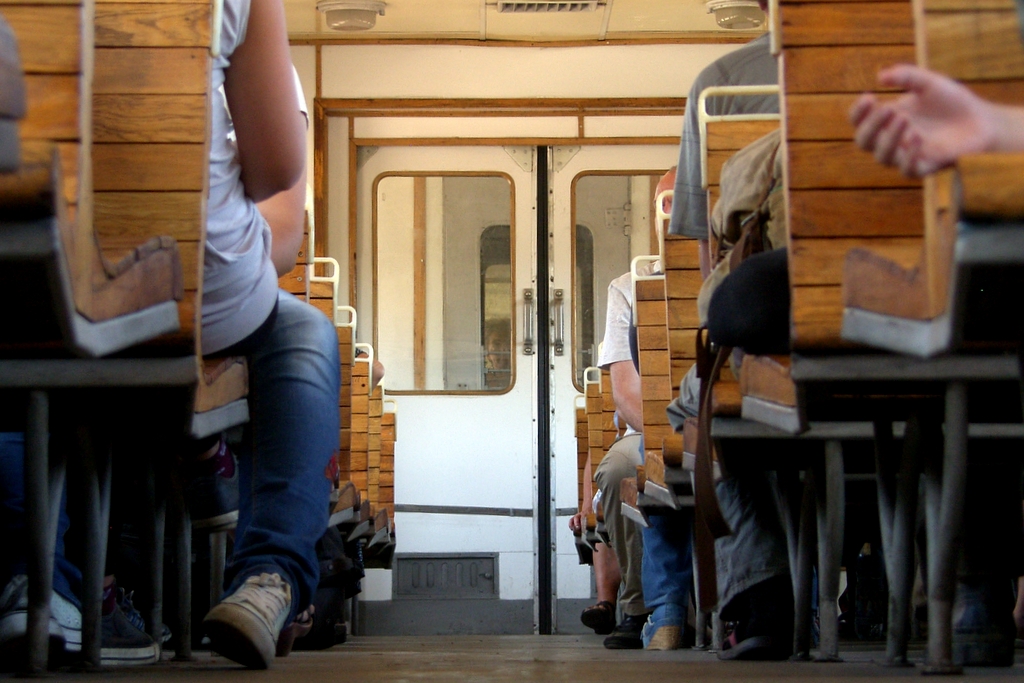 A w wagonie spokój..