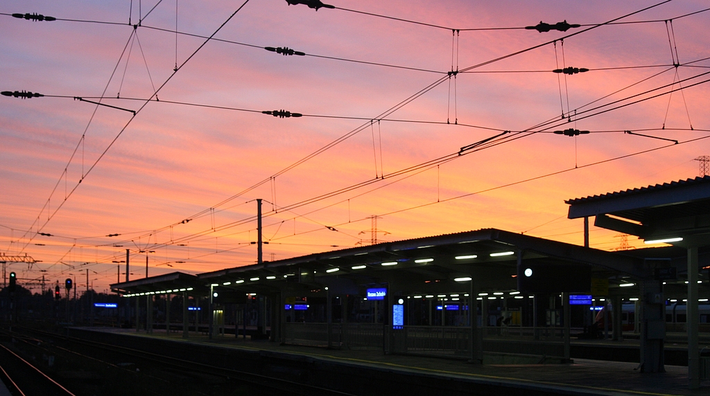 Zachód nad Warszawą Zachodnią