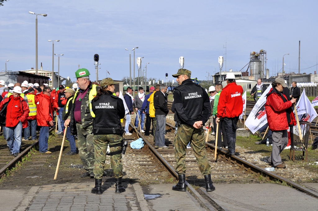 Górnicy w Braniewie