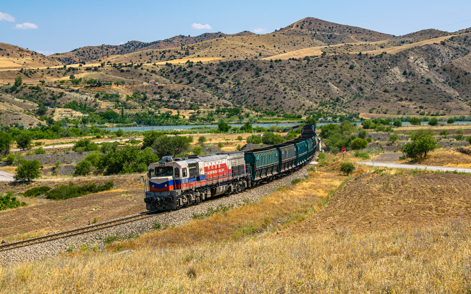 DE33 055 w dolinie Kızılırmak