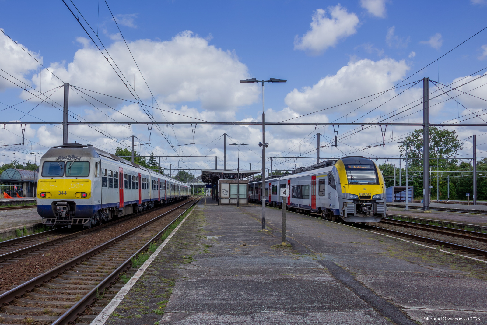 Spotkanie pokoleń na belgijskich torach