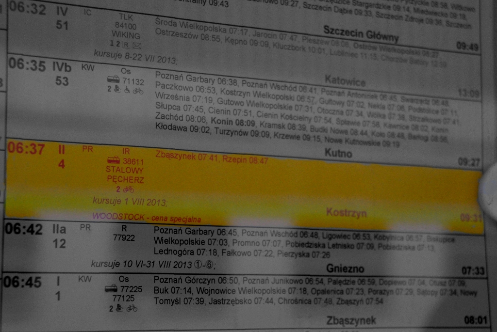 A Ty jakim pociągiem pojedziesz?