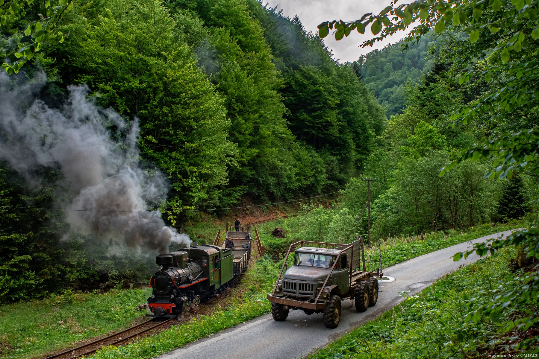 Parowozem po Bieszczadach 1