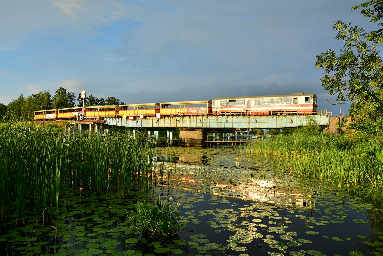 Motorak nad Szkarpawą
