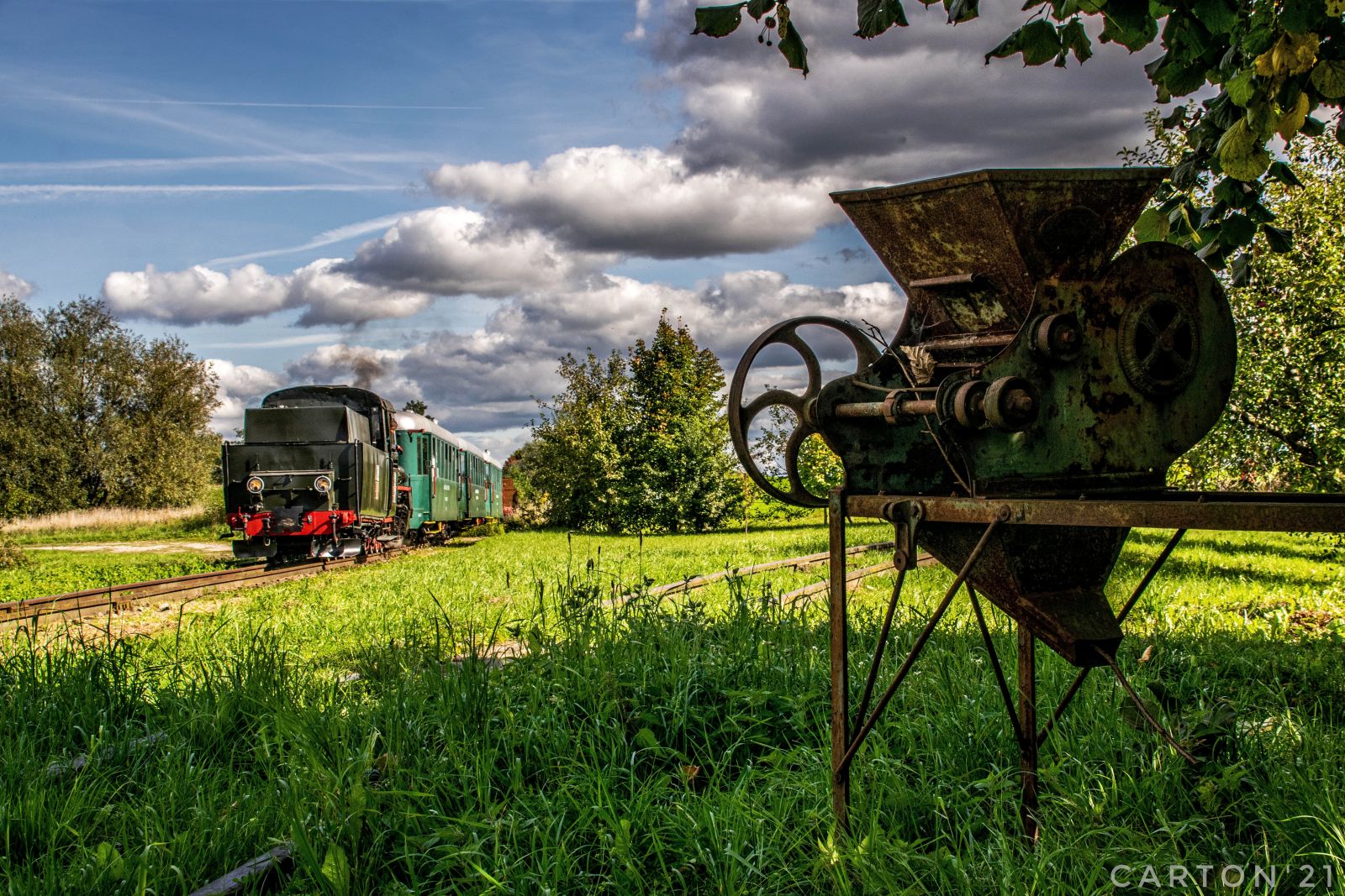 Motyw wiejsko-industrialny