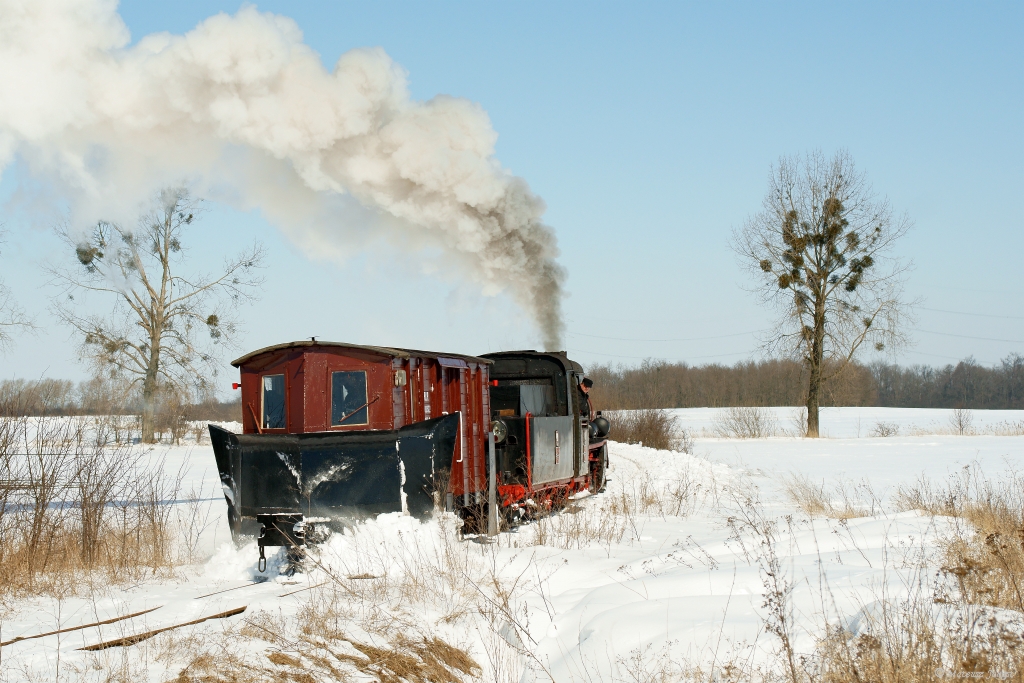 Zima na średzkiej wąskotorówce - vol. 2