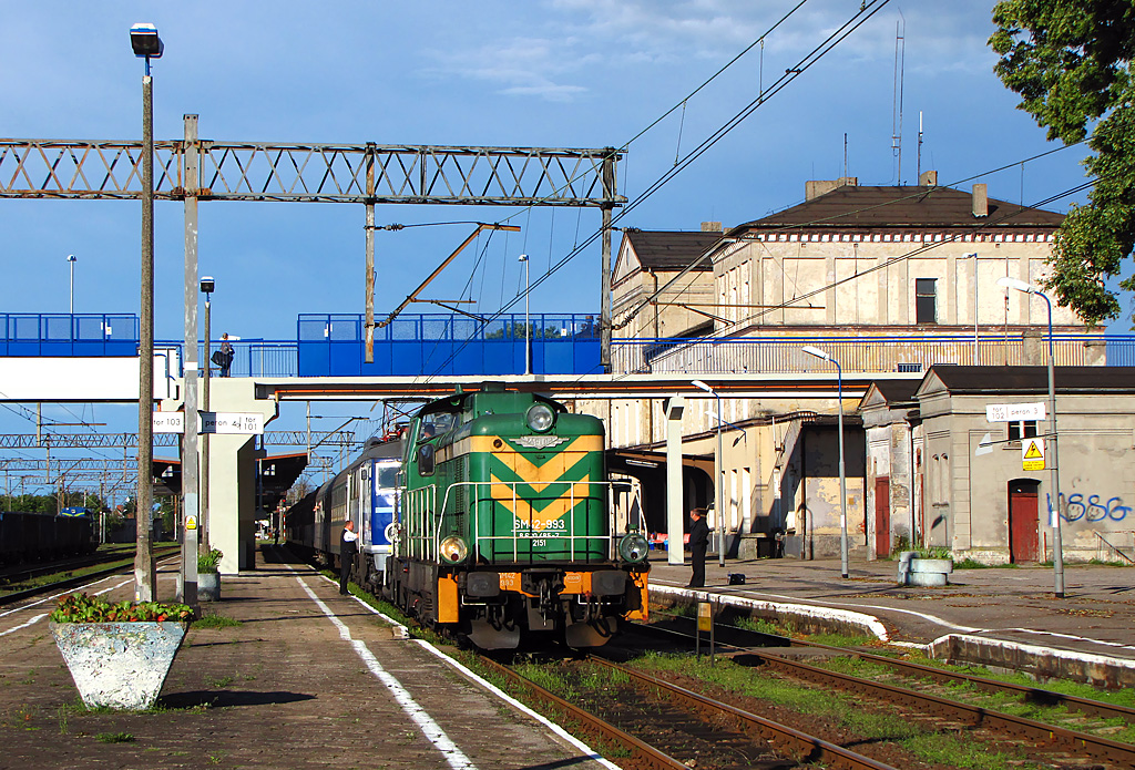 SM42-993 z objazdowymi Sukiennicami