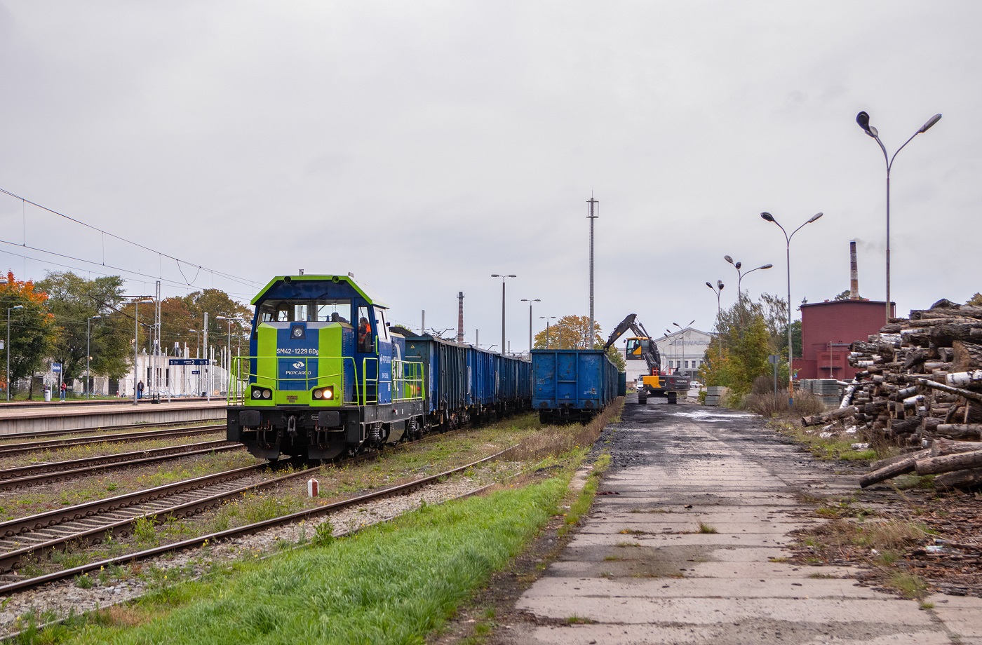 Rozładunek z kioskiem