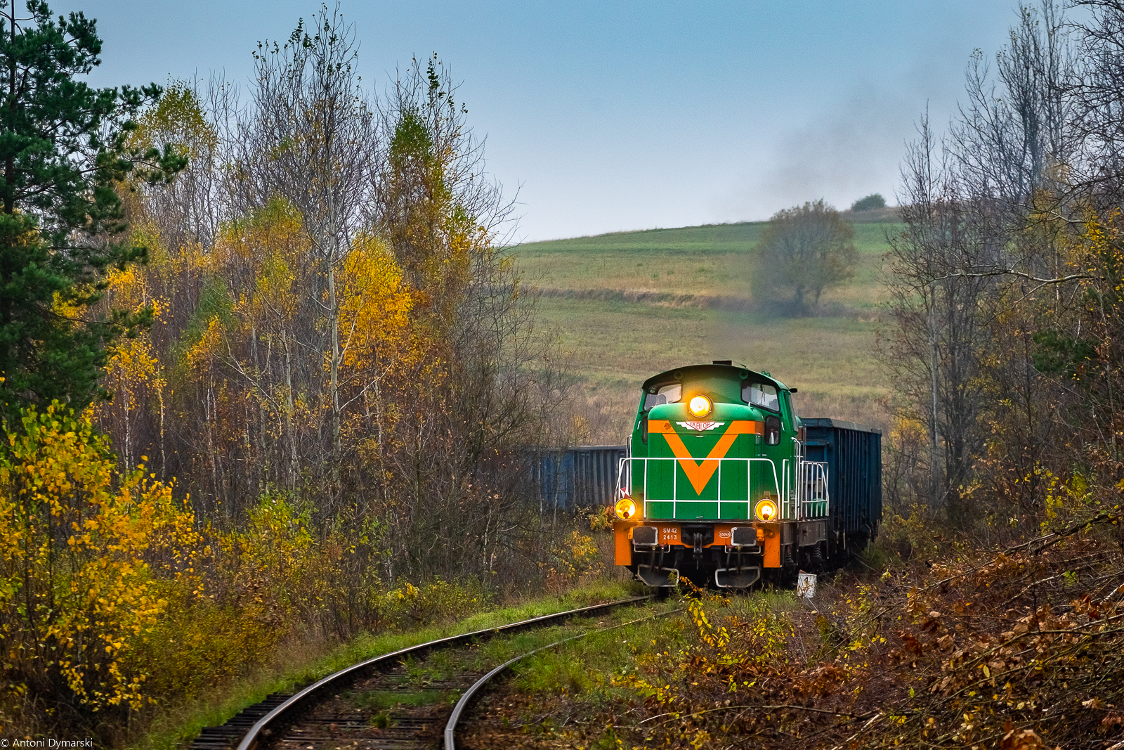 Jesień na kamieniołomie