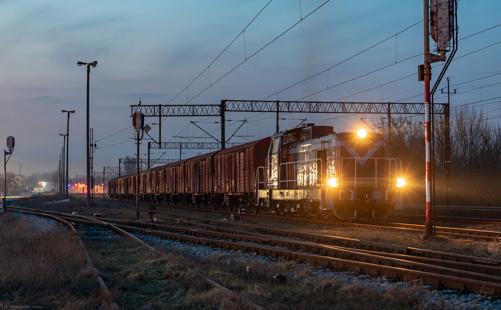 Omniloko w Aleksandrowie.