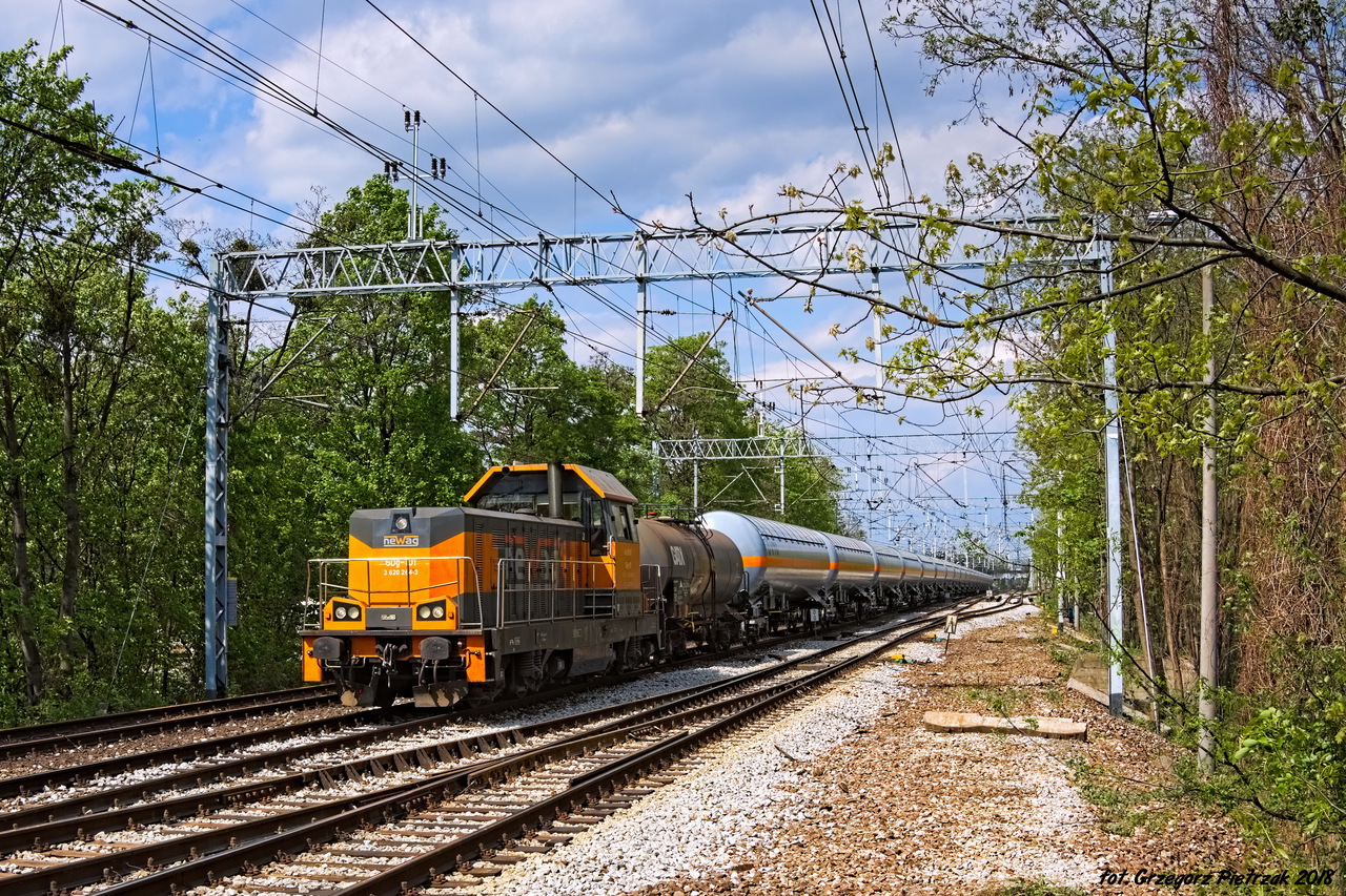 6Dg-101 i nowe cysterny.