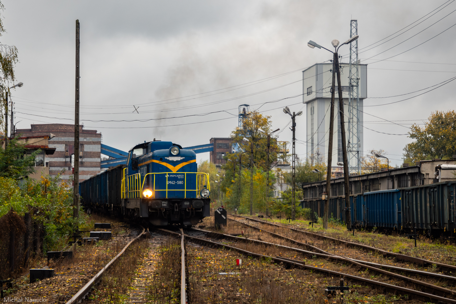 Jesień na KWK Bolesław Śmiały