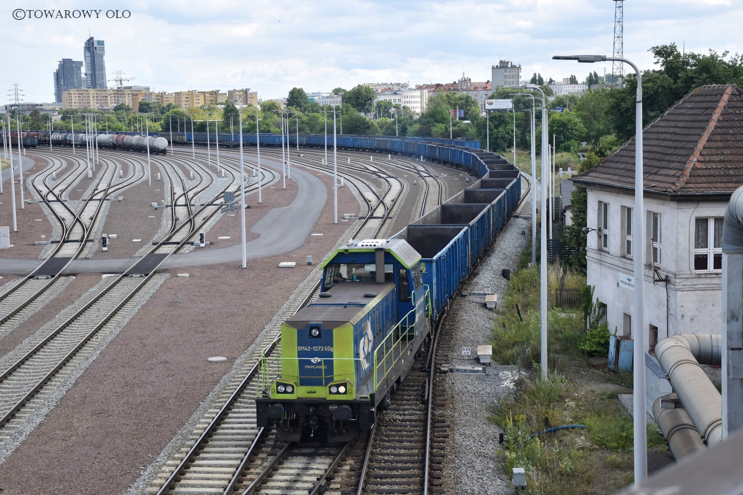 Zmodernizowany torowisko w gdyńskim porcie