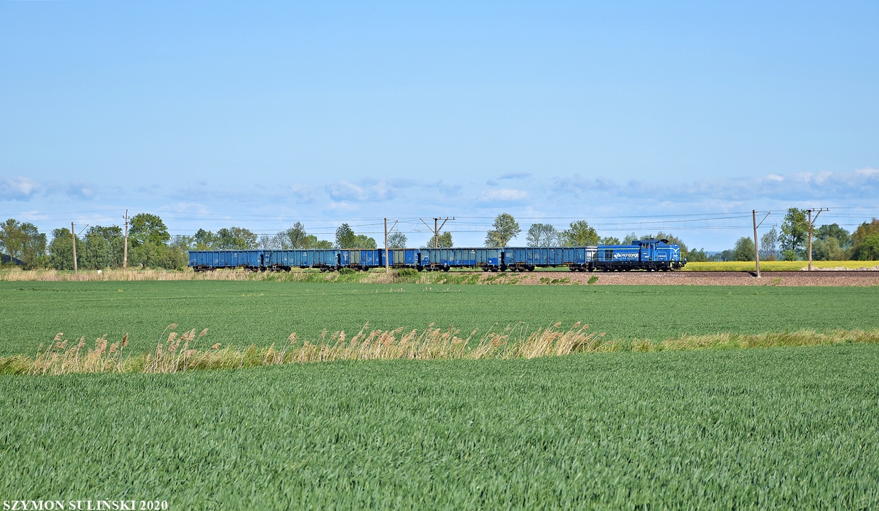 SM42-1014 na Żuławach