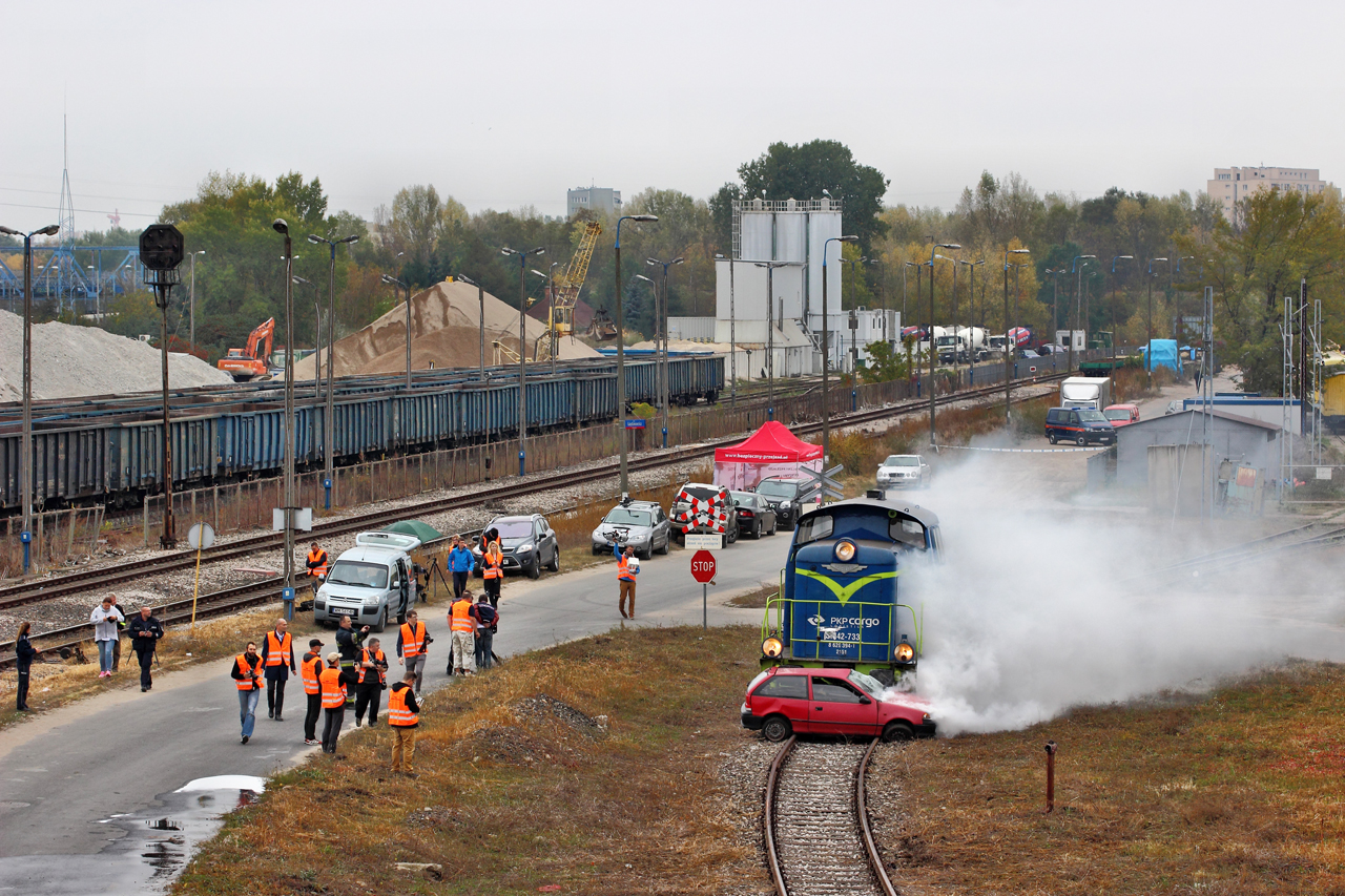 Stonka sprząta przejazd ... :)
