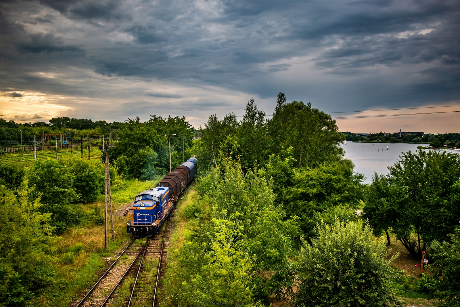 Manewry nad Bagrami.