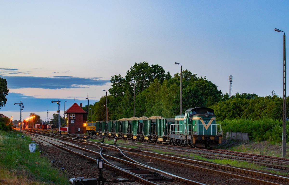 Stonka późnym wieczorem