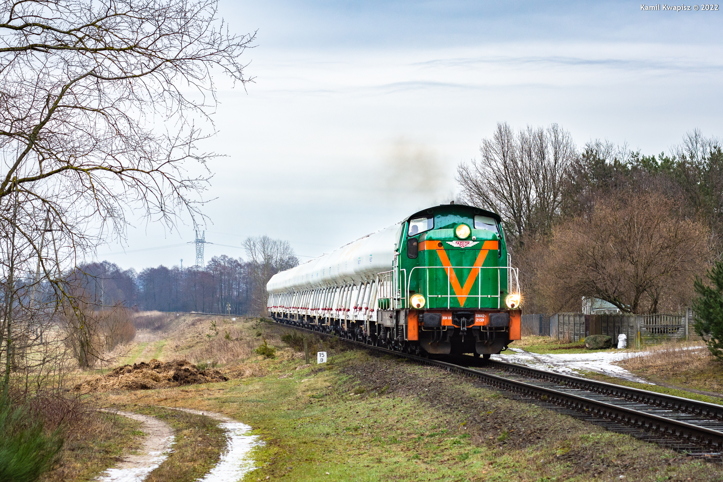 SM42-2159 w Kolonii Bogdanów