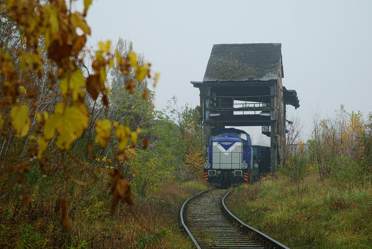 Deszcz, mgła i żwir na Żeraniu