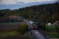 SU42-536 z pociągiem Liwa