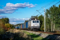 Jesień na tle Sputnika